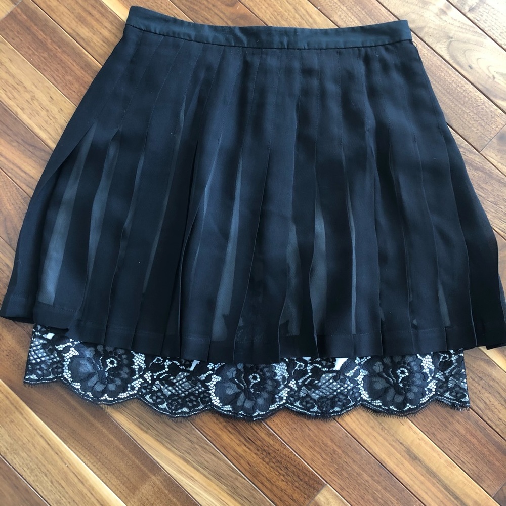 Robert Rodriguez silk mini skirt